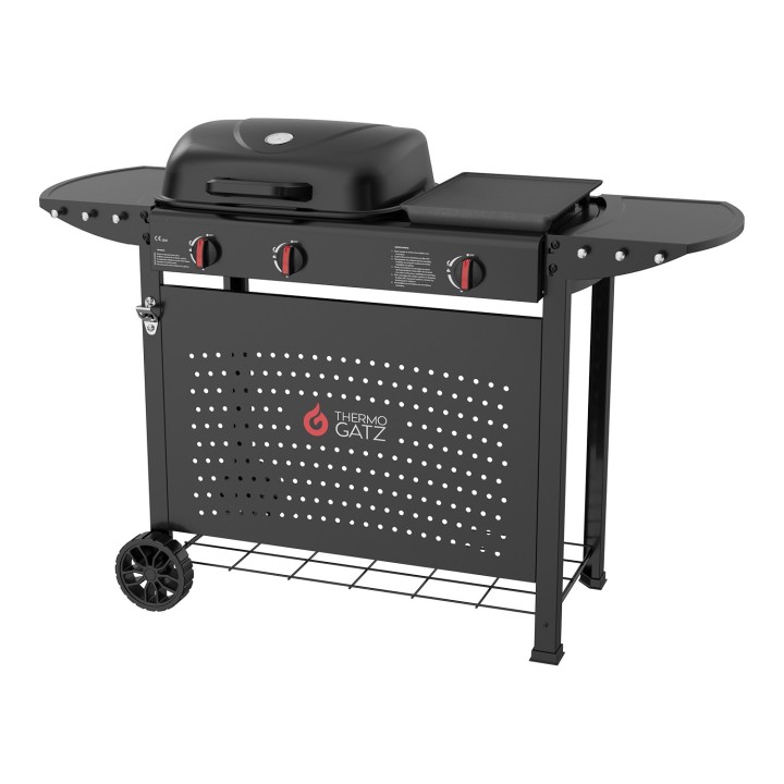 smartgas | ψησταριά υγραερίου gs grill 2 + plancha Thermogatz