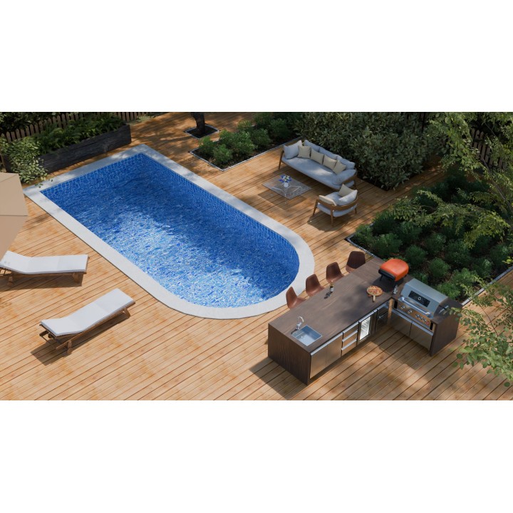 smartgas | ερμάριο inox λάντζα για γούρνα | outdoor kitchen