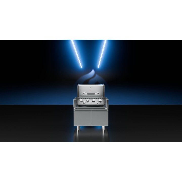 smartgas | ερμάριο inox bbq tgh b1 m61 με πόρτες Thermogatz