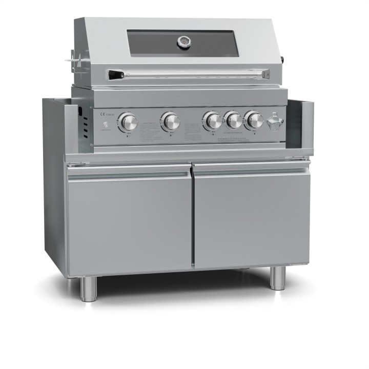 smartgas | ερμάριο inox bbq tgh b1 b4 g Thermogatz