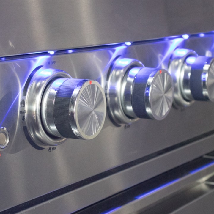 smartgas | ψησταριά υγραερίου semi-tgh-bi-b8b-g 6+1 Thermogatz