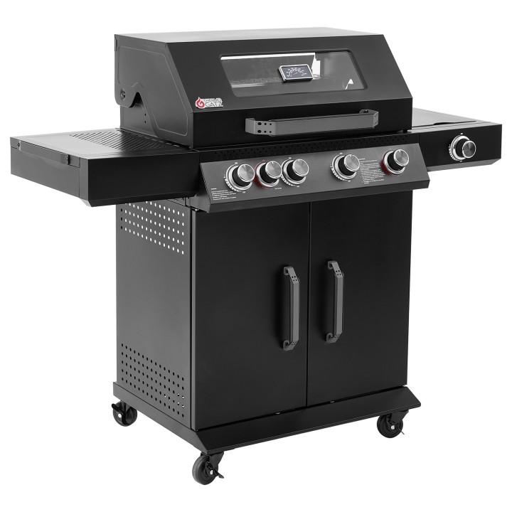 smartgas | ψησταριά υγραερίου gs grill abyss view 4+1+1 thermogatz