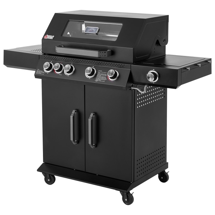 smartgas | ψησταριά υγραερίου gs grill abyss view 4+1+1 thermogatz