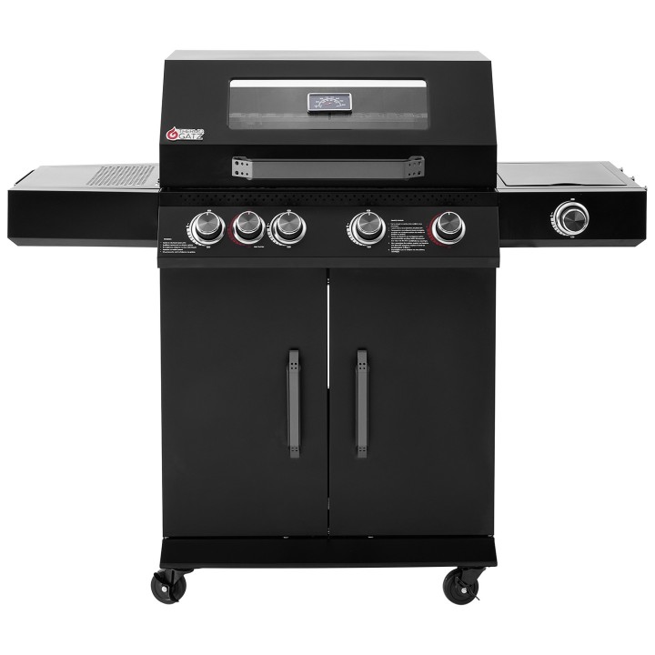smartgas | ψησταριά υγραερίου gs grill abyss view 4+1+1 thermogatz