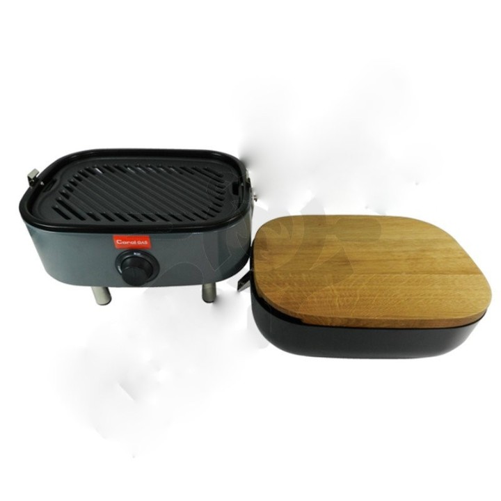 Mini BBQ (Γκρί) Coral Gas